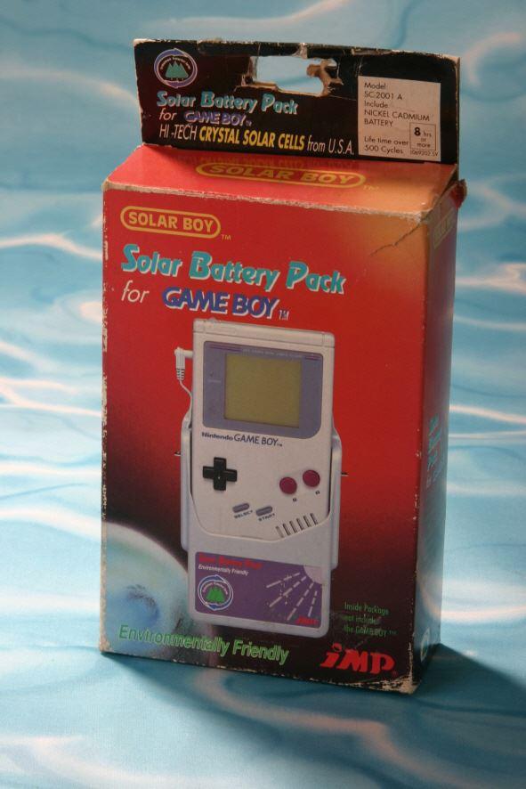 Solar Battery Pack für Game Boy