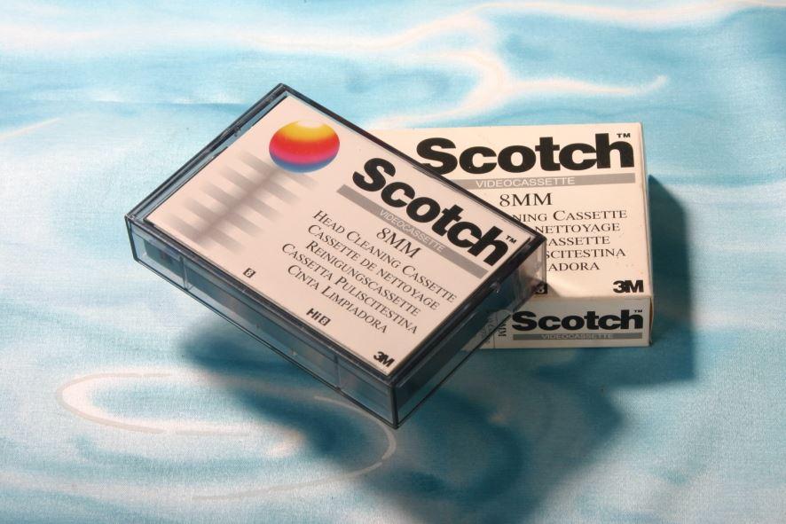Scotch Reinigungskassette für Video 8