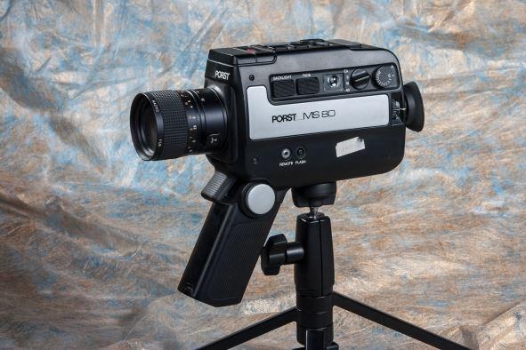Porst MS 80 Super 8 Filmkamera, 8 fach Zoom